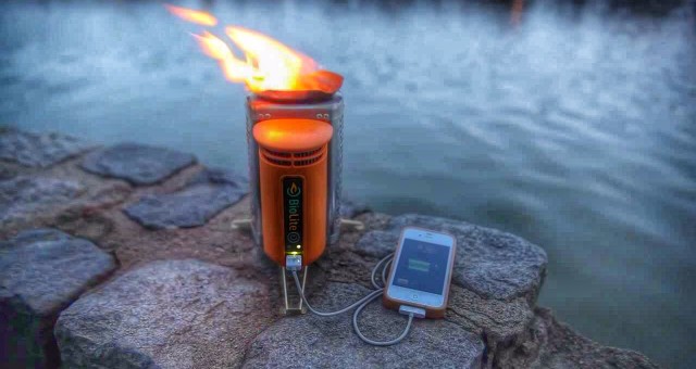 The BioLite CampStove and USB Charger